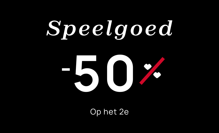 -50% op het 2ᵉ speelgoed